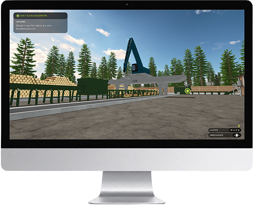 Timber Sim Screen